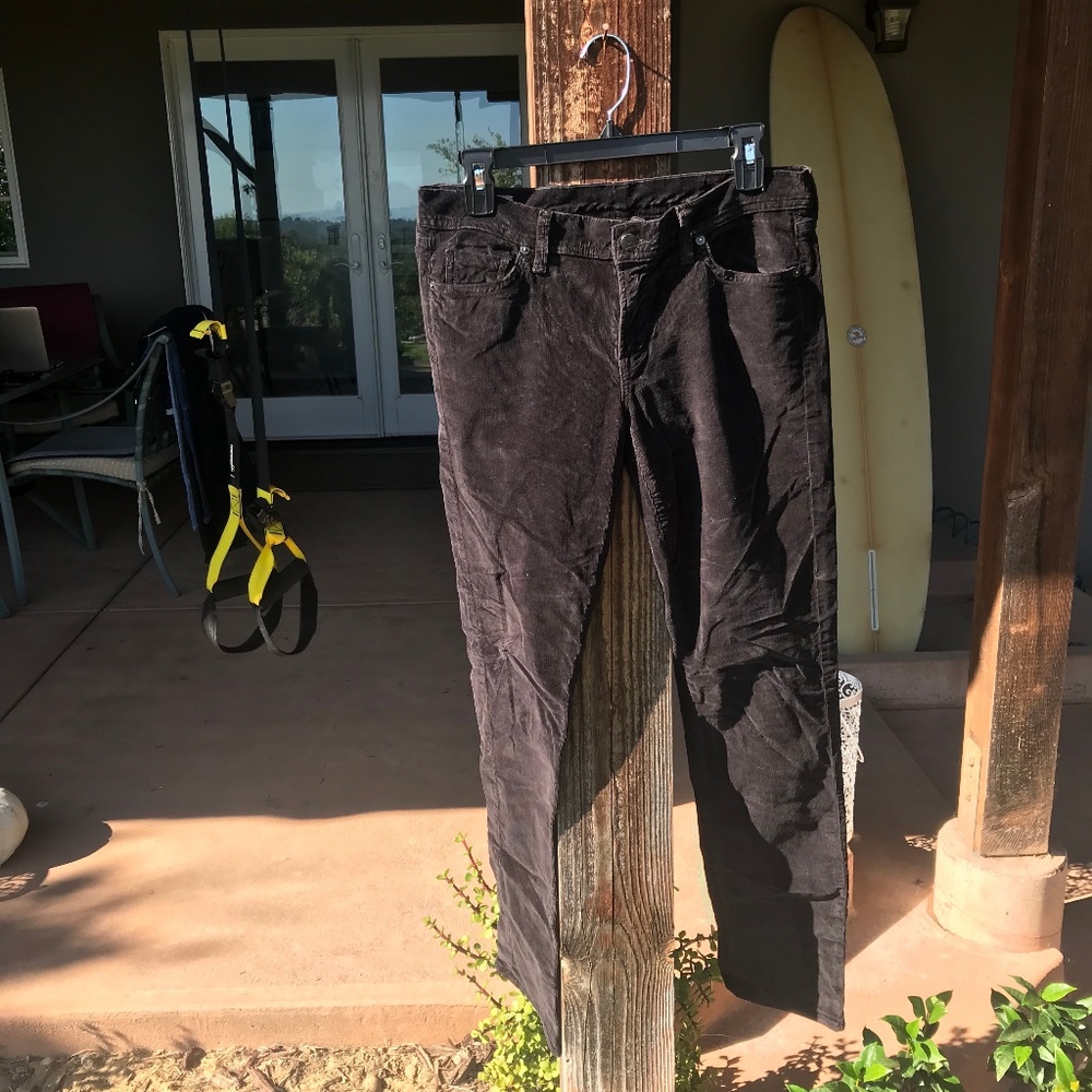 Black Citizens of Humanity Cords